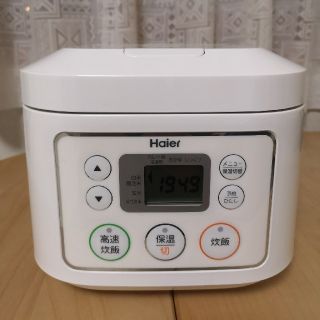 ハイアール(Haier)の【ゆめまる様お取置き中】ハイアール 炊飯器 3合炊き(炊飯器)