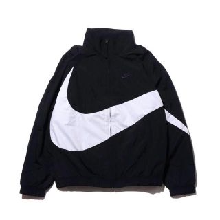 ナイキ(NIKE)の黒 XLサイズ Nike WOVEN JACKET ウーブンジャケット(ナイロンジャケット)