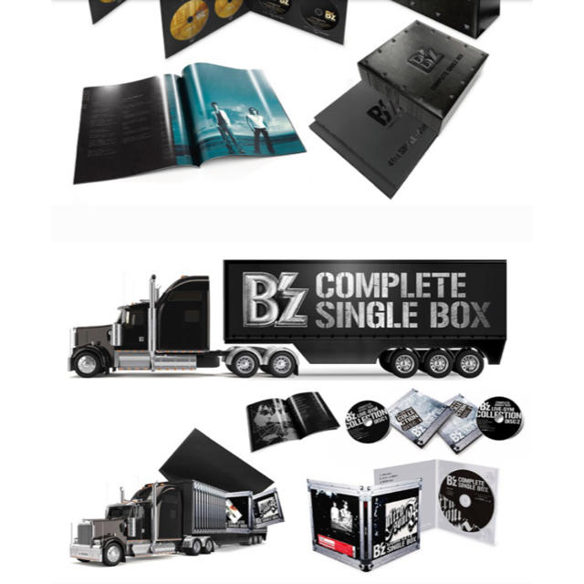 B'z コンプリート シングルBOX トレーラー エディション トラック 値下げ