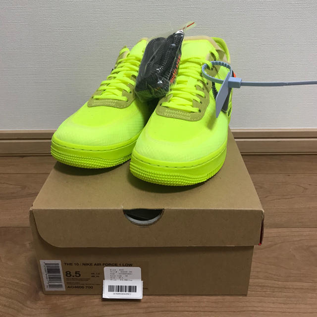 【26.5cm】THE TEN Nike AirForce1 off-white 1