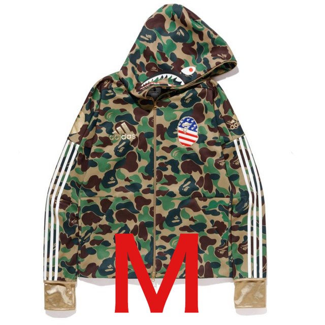 A BATHING APE(アベイシングエイプ)のadidas bape shark パーカー メンズのトップス(パーカー)の商品写真