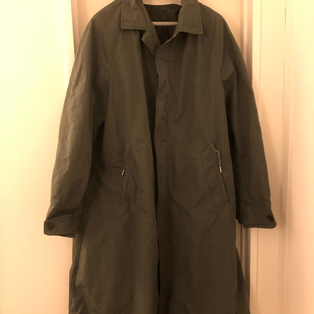 Scye(サイ)のscye basics 高密度タフタ バルマカーン コート 38 美品 専用です メンズのジャケット/アウター(ステンカラーコート)の商品写真