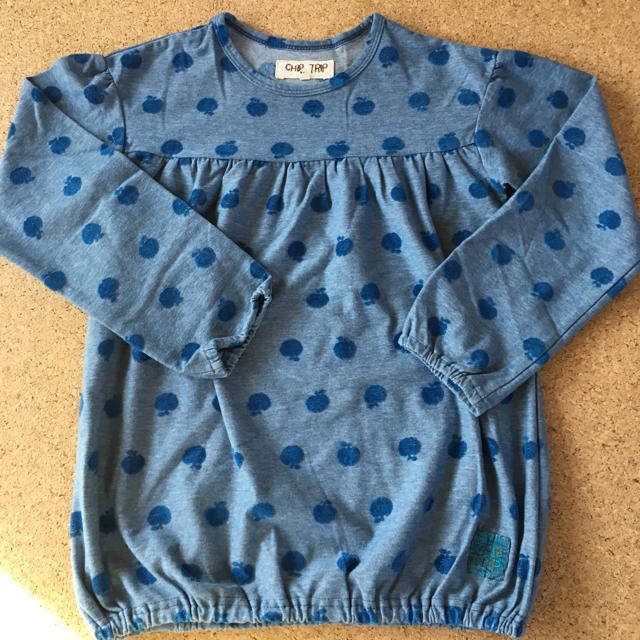 CHIP TRIP(チップトリップ)のCHIP TRIP チップトリップ カットソー  140 キッズ/ベビー/マタニティのキッズ服女の子用(90cm~)(Tシャツ/カットソー)の商品写真