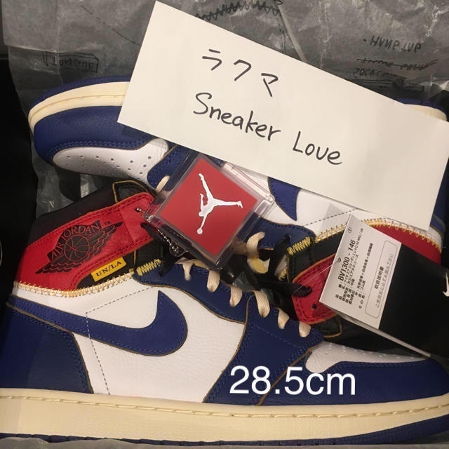 人気の贈り物が NIKE - 28.5cm ユニオン AIR JORDAN 1 RETRO