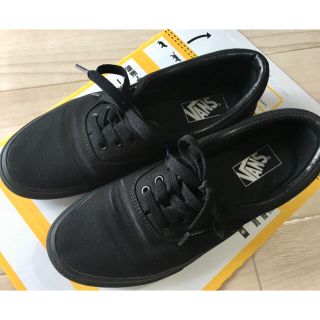 ヴァンズ(VANS)のバンズ スニーカー 黒 24.5(スニーカー)