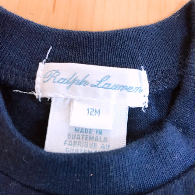 Ralph Lauren(ラルフローレン)の1321SS様専用 ラルフローレン 12m Tシャツ 未使用 キッズ/ベビー/マタニティのベビー服(~85cm)(Ｔシャツ)の商品写真