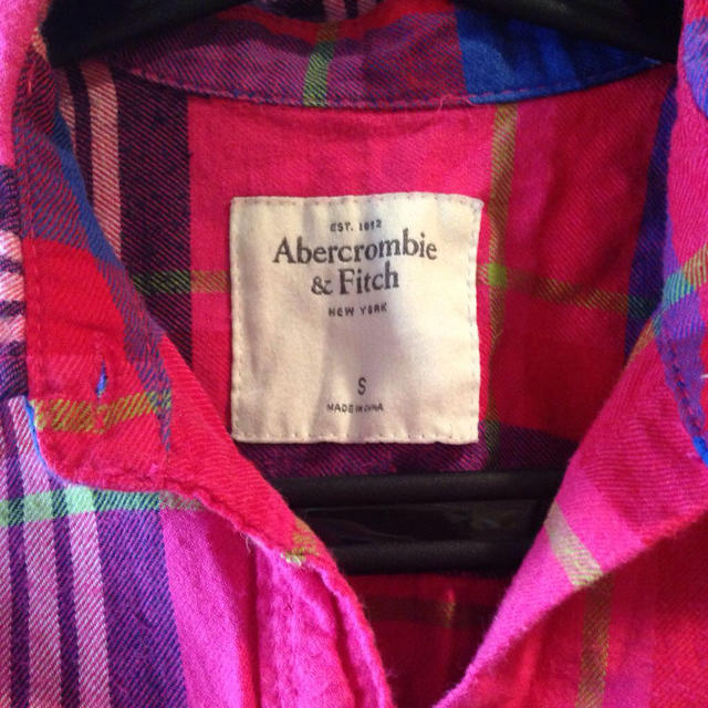 Abercrombie&Fitch(アバクロンビーアンドフィッチ)のアバクロ ネルシャツ レディースのトップス(シャツ/ブラウス(長袖/七分))の商品写真