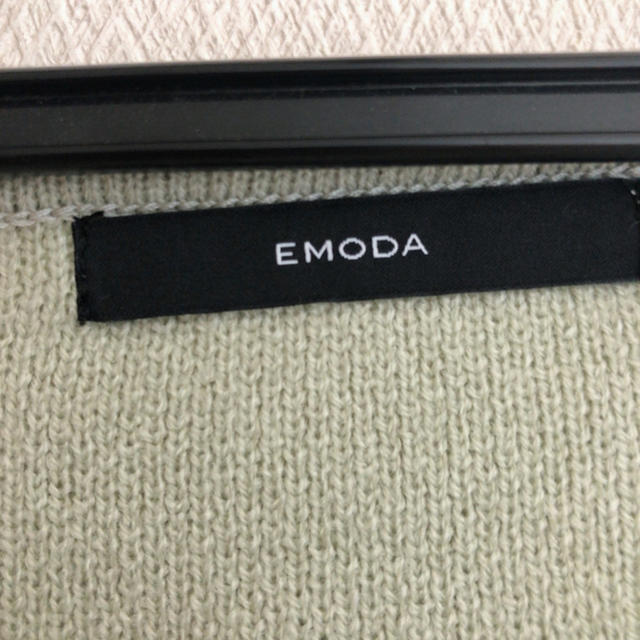 EMODA(エモダ)のEMODA ウエストベルトニット ミント色 レディースのトップス(ニット/セーター)の商品写真