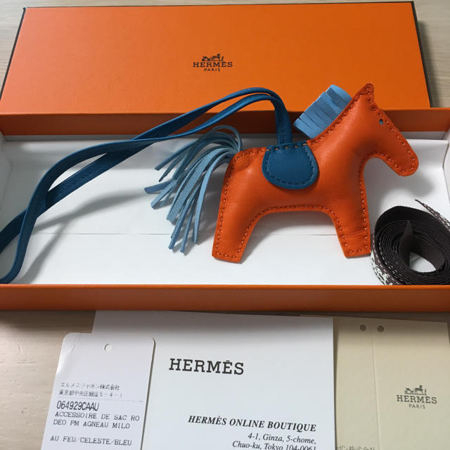 年末のプロモーション Hermes ロデオpm 美品エルメス - バッグチャーム ...