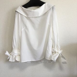 アンドクチュール(And Couture)のタグ付新品未使用  美品 アンドクチュール ブラウス(シャツ/ブラウス(長袖/七分))