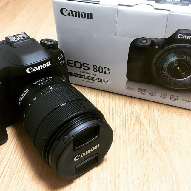Canon - Canon eos 80d レンズキット 新品同様 まさやん0515