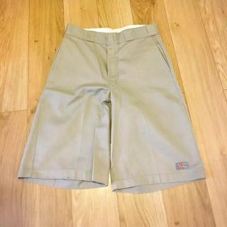 ディッキーズ(Dickies)の[ディッキーズ ]ハーフパンツ  ショートパンツ グレー【美品】(ワークパンツ/カーゴパンツ)