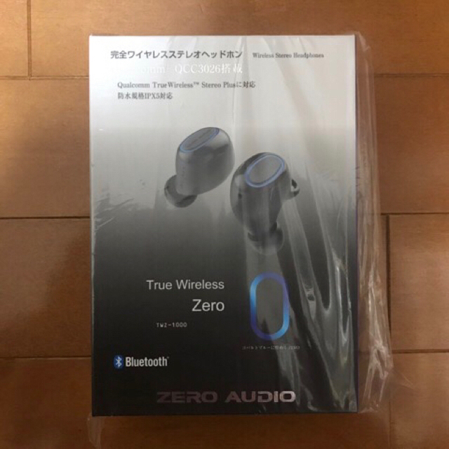 新品未開封 ZERO AUDIO TWZ-1000 フルワイヤレスイヤフォン②