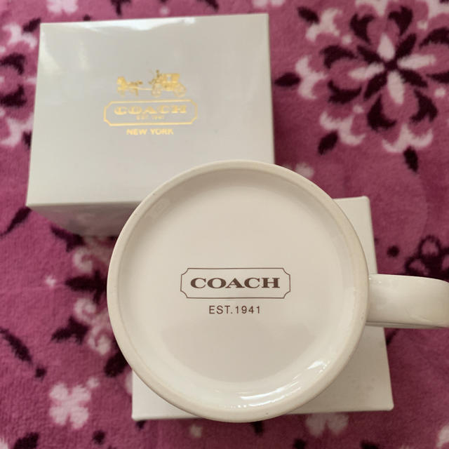 COACH(コーチ)のCOACH オリジナルマグカップ サッカー好き様お取り置き エンタメ/ホビーのコレクション(ノベルティグッズ)の商品写真