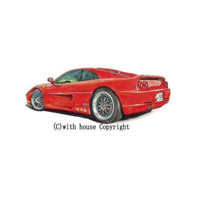 売り切れ必至! Ferrari 直筆サイン額装 フェラーリF355限定版画 GC-1092 - F1