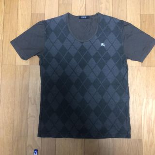 バーバリーブラックレーベル(BURBERRY BLACK LABEL)のBurberry Tシャツ アーガイル柄 バーバリー(Tシャツ/カットソー(半袖/袖なし))