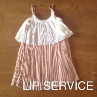 リップサービス(LIP SERVICE)のリップサービス  フレアトップス(ミニワンピース)