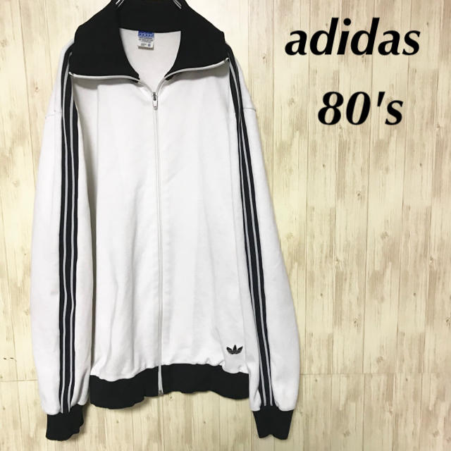 adidas - 美品 80's adidas トラックジャケット トレフォイルロゴ ...