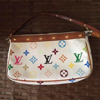 ルイヴィトン(LOUIS VUITTON)のマルチカラーポーチ(ポーチ)