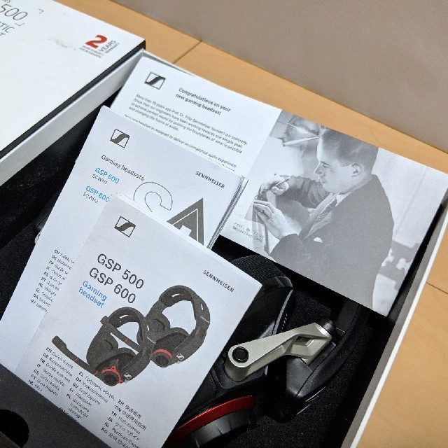 SENNHEISER(ゼンハイザー)のSENNHEISER ゼンハイザー GSP 500 ゲーミングヘッドセット  スマホ/家電/カメラのオーディオ機器(ヘッドフォン/イヤフォン)の商品写真