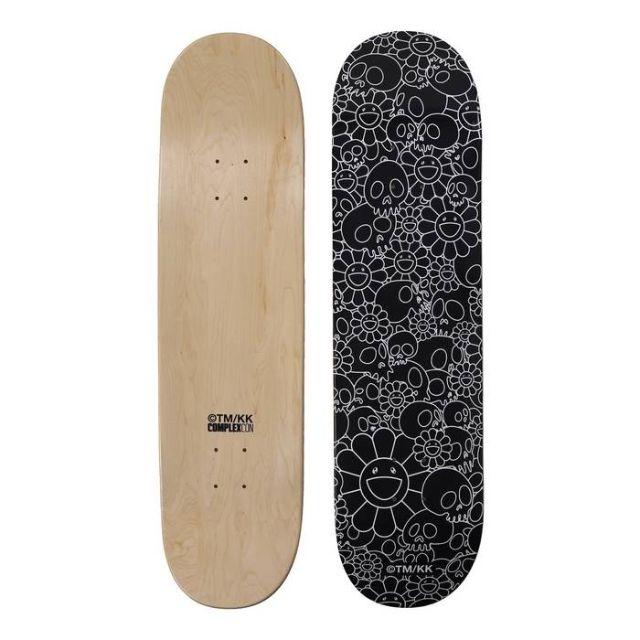 complexcon 村上隆 flower skull skate deck - スケートボード