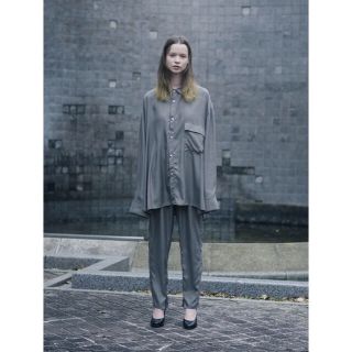 stein 19ss キュプラシャツ(シャツ)