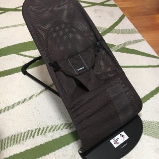 ベビービョルン(BABYBJORN)のベビービョルン バウンサー バランスソフト メッシュ ブラウン(ベビーベッド)