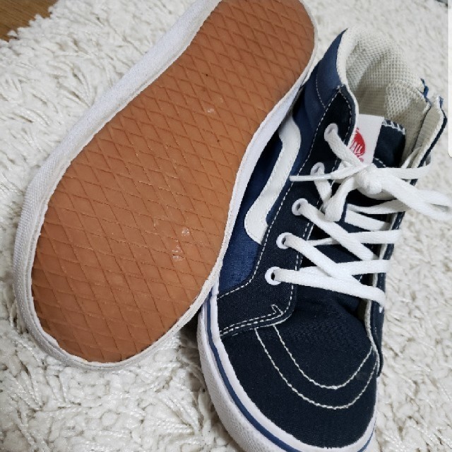 VANS(ヴァンズ)のvans  kids スニーカー(22cm)美品 キッズ/ベビー/マタニティのキッズ靴/シューズ(15cm~)(スニーカー)の商品写真