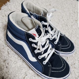 ヴァンズ(VANS)のvans  kids スニーカー(22cm)美品(スニーカー)