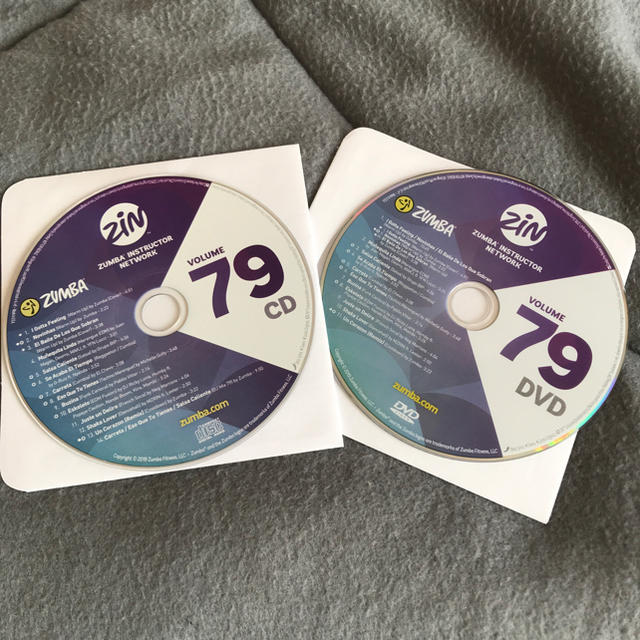 ZUMBA ZIN79 CD &DVD