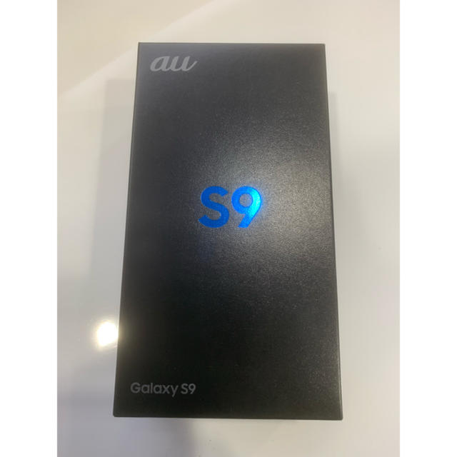 AU Galaxy S9 SCV38 Black  Simロック解除済み