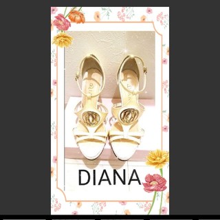ダイアナ(DIANA)の【限定商品♡かわいい】DIANAのヒール♡      高級感♡おしゃれ♡    (サンダル)