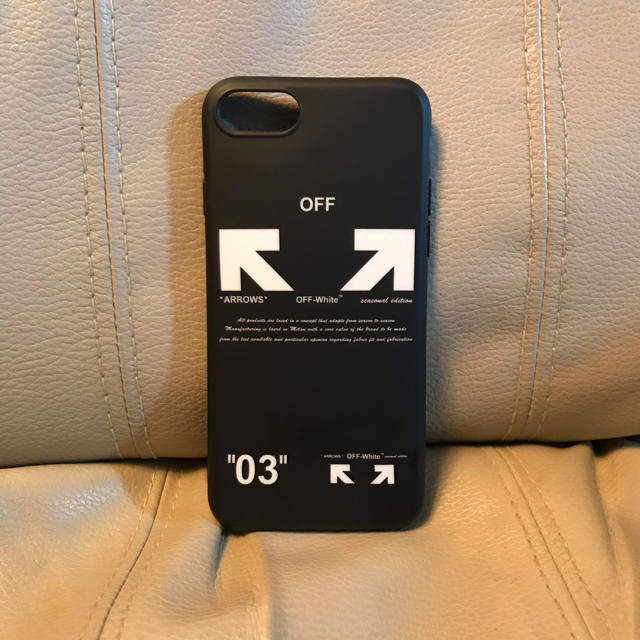 OFF-WHITE - ストリートiPhone7、iPhone8ケースの通販 by ポケモンshop｜オフホワイトならラクマ