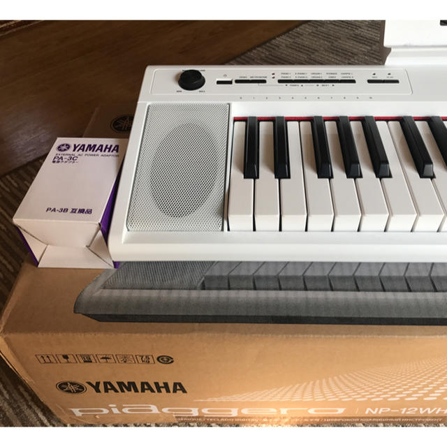 ヤマハ(ヤマハ)の美品★電子ピアノ★ YAMAHA NP-12WH 送料相談！説明文必読‼︎ 楽器の鍵盤楽器(電子ピアノ)の商品写真