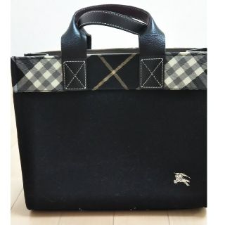 バーバリーブルーレーベル(BURBERRY BLUE LABEL)の3月10日まで出品 値下げ バーバリーブルーレーベル ハンドバッグ(ハンドバッグ)