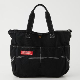 ロデオクラウンズワイドボウル(RODEO CROWNS WIDE BOWL)の新品ブラック PAINT WORKS 2WAY BAG 折り畳み郵送になります。(ショルダーバッグ)