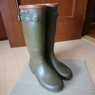 エーグル(AIGLE)の美品AIGLE長靴36(レインブーツ/長靴)