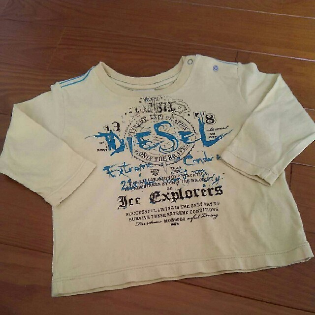 DIESEL(ディーゼル)のディーゼル 長袖Tシャツ ロンT 80 12m キッズ/ベビー/マタニティのベビー服(~85cm)(Ｔシャツ)の商品写真