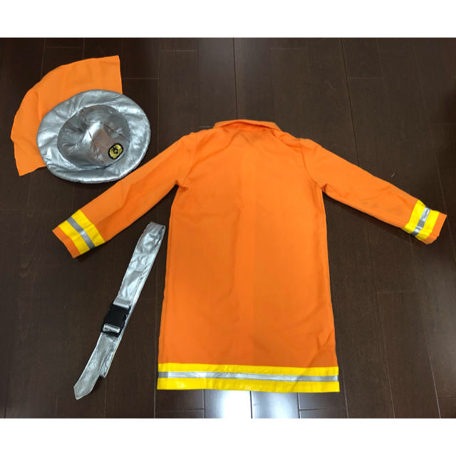 消防士衣装 キッズ/ベビー/マタニティのキッズ服男の子用(90cm~)(その他)の商品写真