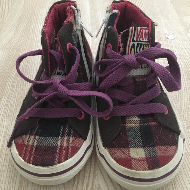 VANS(ヴァンズ)のVANS ハイカットスニーカー  キッズ/ベビー/マタニティのベビー靴/シューズ(~14cm)(スニーカー)の商品写真