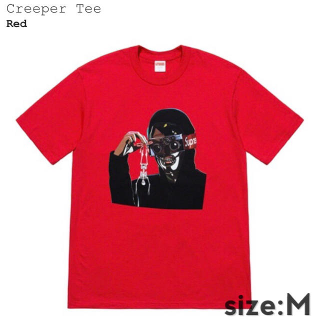 M送込‼︎ Supreme Creeper Tシャツ赤Red購入先