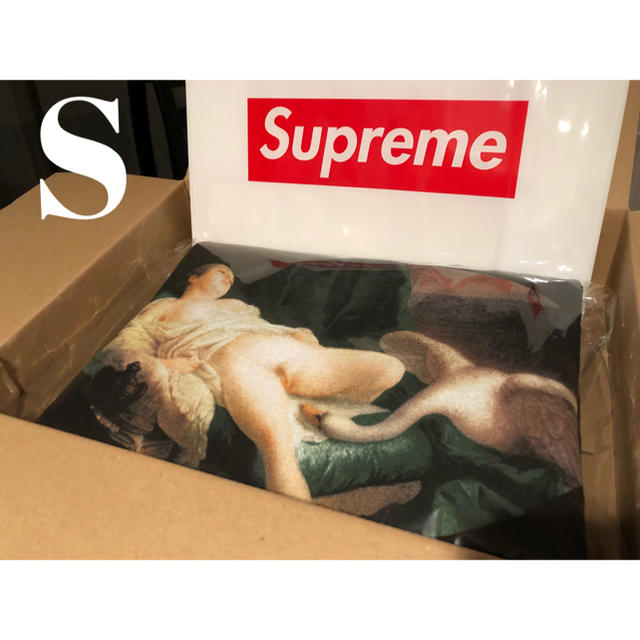 最安値【S】新品未使用 未開封 Supreme Swan Tee 黒 即完売