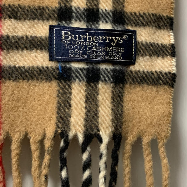 BURBERRY(バーバリー)のバーバリー マフラー 傷あり メンズのファッション小物(マフラー)の商品写真