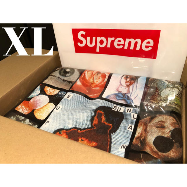 最安値【XL】新品未使用 未開封 Supreme Sin Tee 黒 即完売