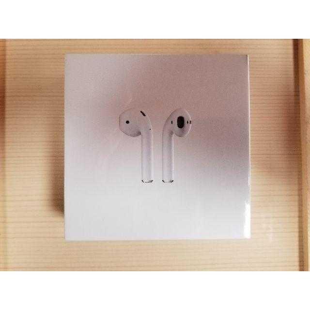 Apple AirPods MMEF2J/A 未開封品 - ヘッドフォン/イヤフォン