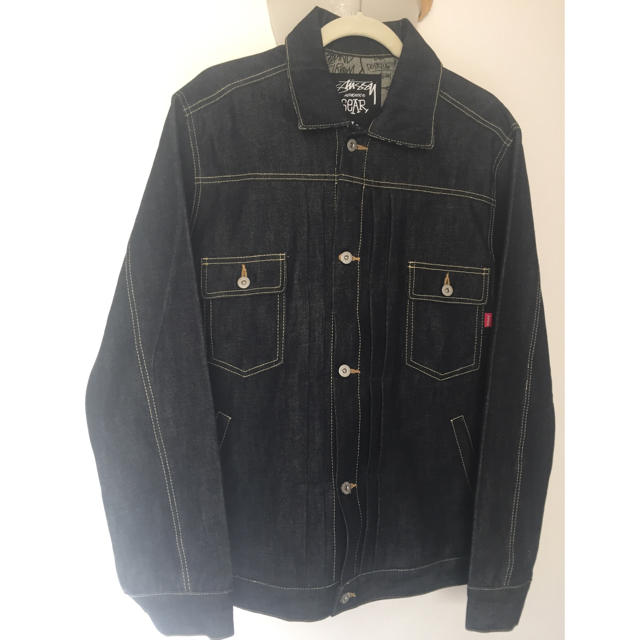 *みぅ様*STUSSY AUTHENTIC GEAR デニムジャケット | フリマアプリ ラクマ