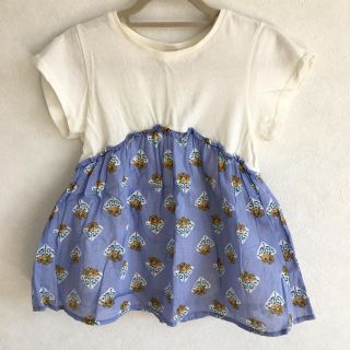 ジャンクストアー(JUNK STORE)のJunk store  花柄チュニック/サイズ130(Tシャツ/カットソー)