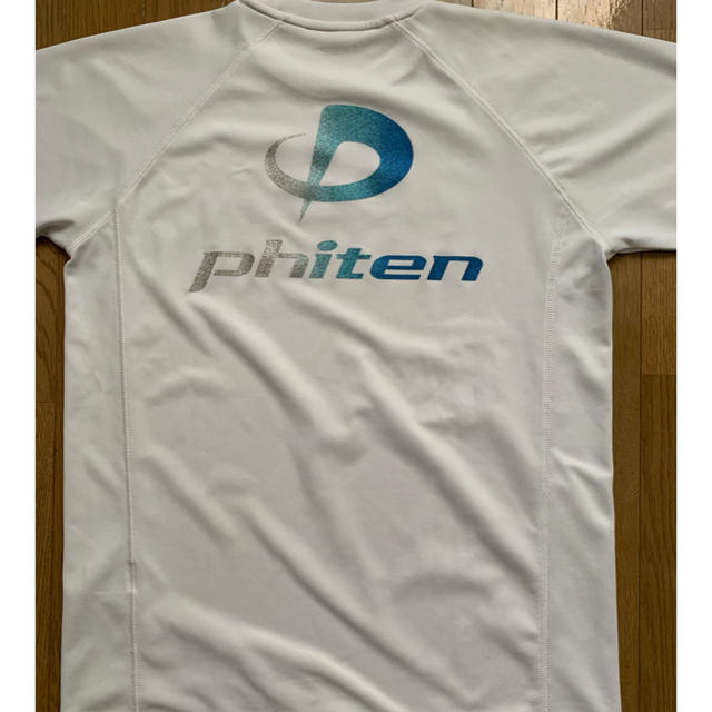 phiten　ファイテン　Tシャツ　S　ブルー　バドミントン　バレーボール