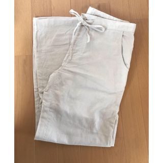 ユニクロ(UNIQLO)の○綿麻パンツ○(カジュアルパンツ)