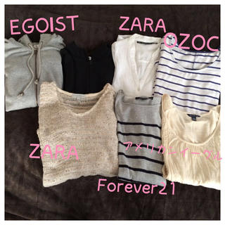 ザラ(ZARA)のZARAなど トップスまとめ売り❤︎美品(セット/コーデ)